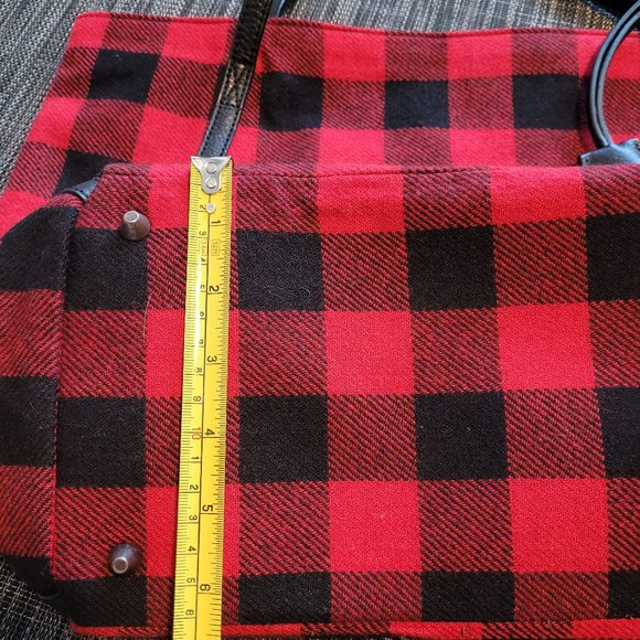 J.Jill Buffalo Plaid Tote Bag - Picture 9 of 9